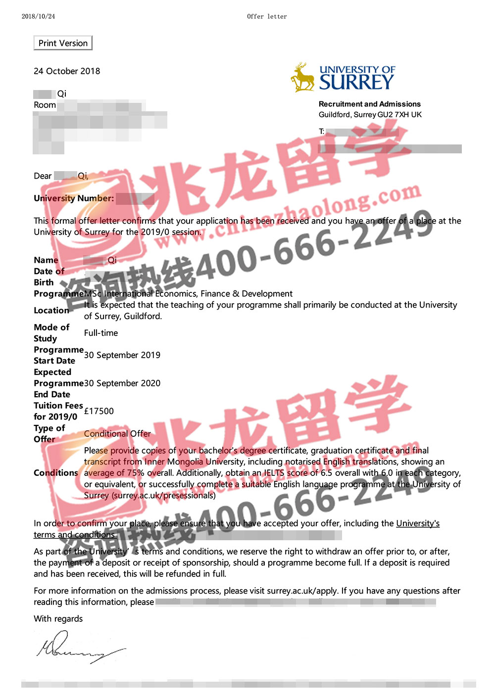 zihanѧ(University of Surrey-Offer-letter-ѧ.jpg