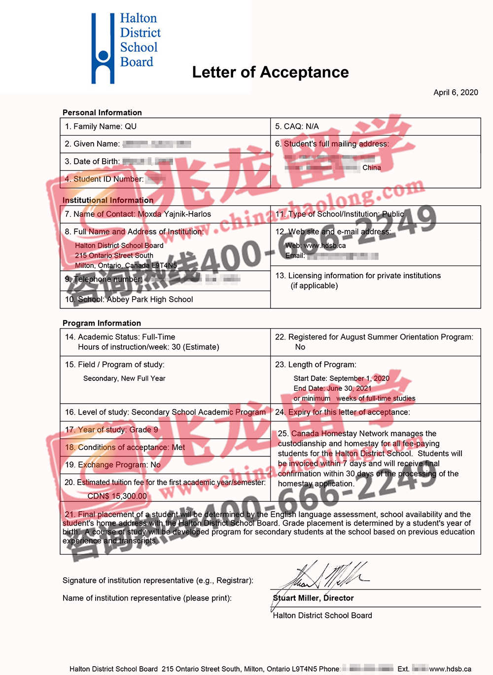 屈jingyi-加拿大阿比公园高中录取信-北京<a href=http://www.chinazhaolong.com/ target=_blank class=infotextkey>兆龙留学</a>.jpg