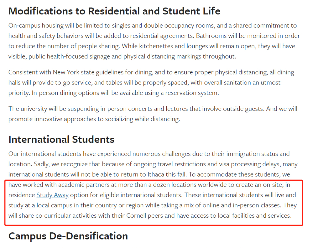 纵观这次康奈尔大学的秋季学期计划,其中有一条特别引入注意,即对国际生的安排.jpg